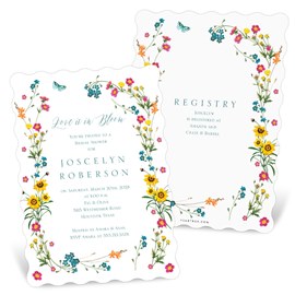 Whimsical Floral - Bridal Shower Invitations
