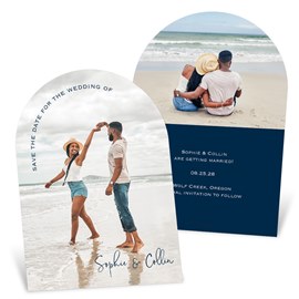 Minimal Type - Save the Date Cards