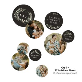 Wrapped in Wildflowers - Jumbo Wedding Confetti