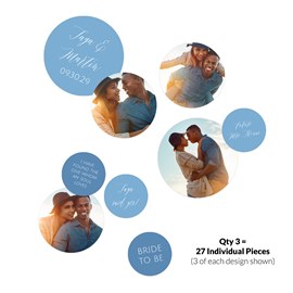 She Said Yes - Jumbo Bridal Shower Confetti