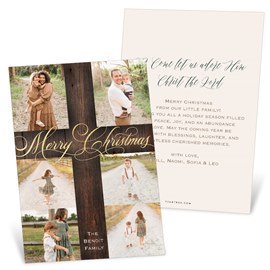 Cross Collage - Christmas Card