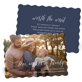 Lovely Family - Adoption Announcements