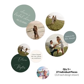 Script - Jumbo Bridal Shower Confetti