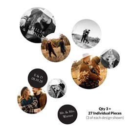 Simply Said - Jumbo Wedding Confetti