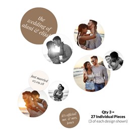 Centered - Jumbo Wedding Confetti