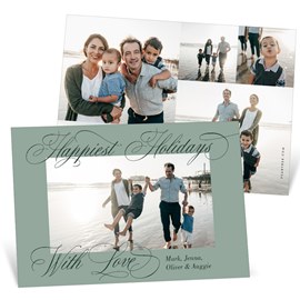 Holiday Script - Christmas Card