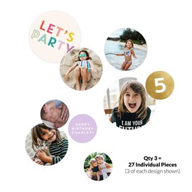 Party Time - Jumbo Birthday Confetti