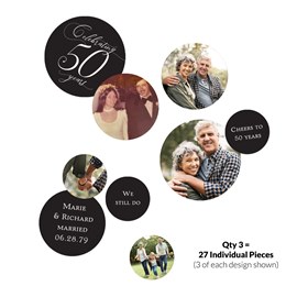 Celebrating - Jumbo Anniversary Confetti