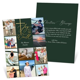 Joyful Holiday - Christmas Card