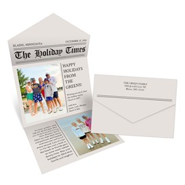 Holiday Times - Seal & Send Christmas Card