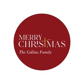 Christmas Cross - Envelope Seals