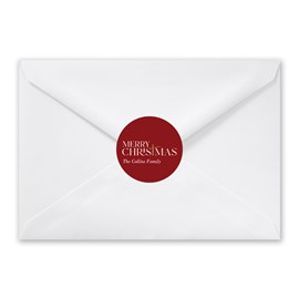 Christmas Cross - Envelope Seals