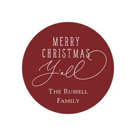 Christmas Y'All - Envelope Seals