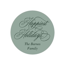 Holiday Script - Envelope Seals