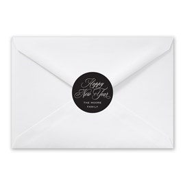 New Year Flourish - Envelope Seals
