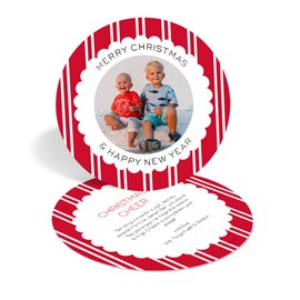 Candy Striped - Christmas Card