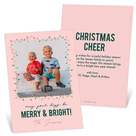 Bright Days - Christmas Card