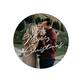 Scripted Christmas - Envelope Seals