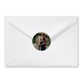 Scripted Christmas - Envelope Seals