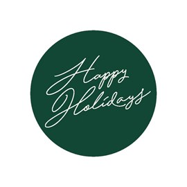 Scripted Holiday - Envelope Seals