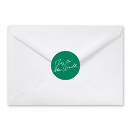 Joy to the World - Envelope Seals