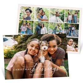 Blessings of the Season - Christmas Card