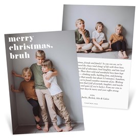 Bruh - Christmas Card