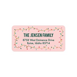Bright Days - Address Labels