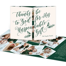 Unspeakable Gift - Christmas Card