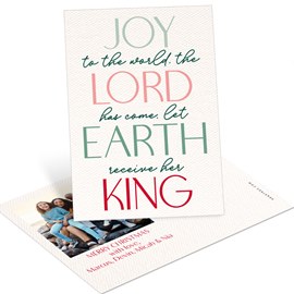 Joy Has Come - Christmas Postcard