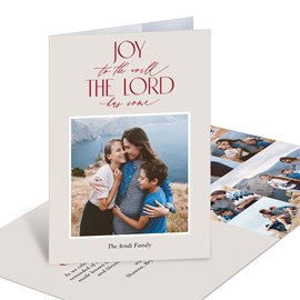 Joy is Here - Christmas Card