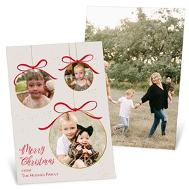 Ornament Frames - Christmas Card