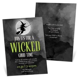 Wicked Good - Halloween Invitation