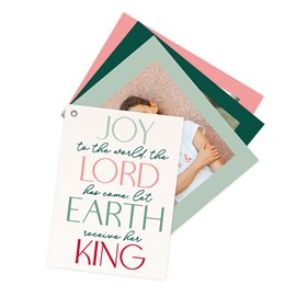Let Earth Rejoice - Christmas Card