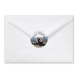 Curved Calligraphy - Envelope Seals