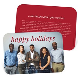 From All of Us - Business Holiday Card