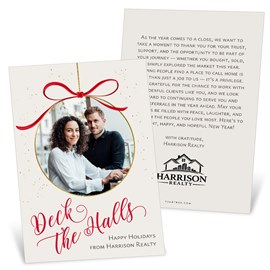 Festive New Home - Business Holiday Card