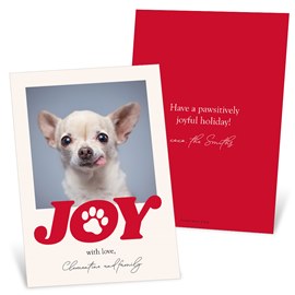 Pawliday Joy - Christmas Card