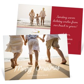 From the Beach - Christmas Card