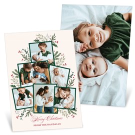 Botanical Collage - Christmas Card