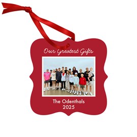 Greatest Gifts - Metal Ornament