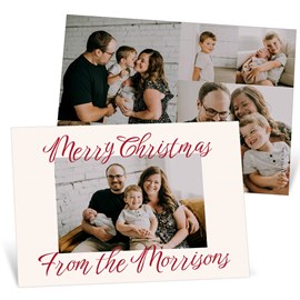 Standout Script - Christmas Card