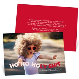 We Missed Christmas - New Year Card