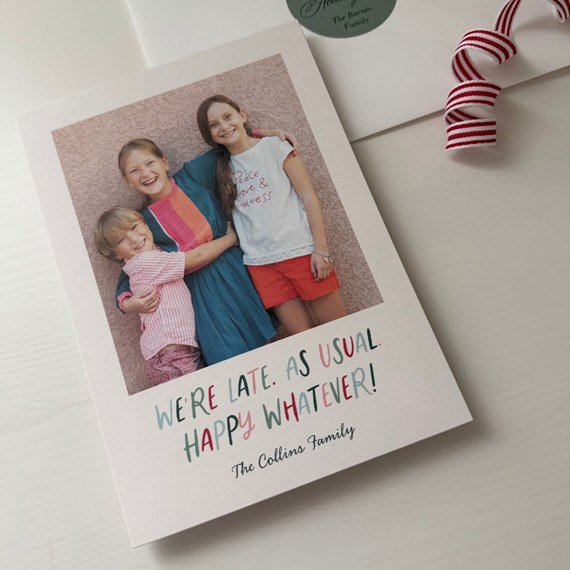 photo placeholder with playful text