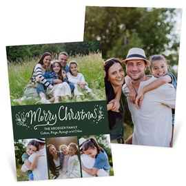 Festive Script - Christmas Card
