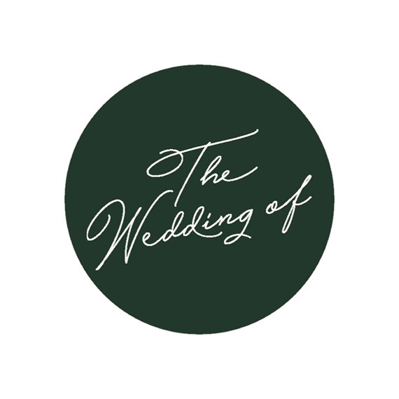 envelope seal with text placeholder