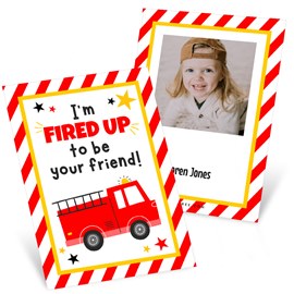 Fired Up - Classroom Valentines