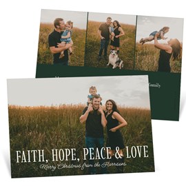 Faith and Hope - Christmas Card