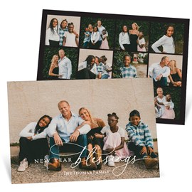 New Year Blessings - New Year Card