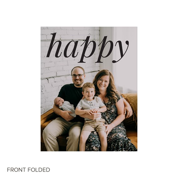 customizable text area with photo placeholder